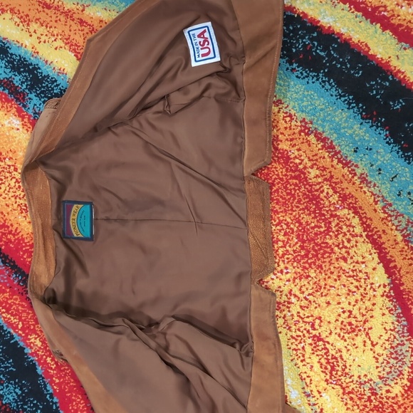 PIONEER Brown Fringe Jacket - Picture 5 of 7